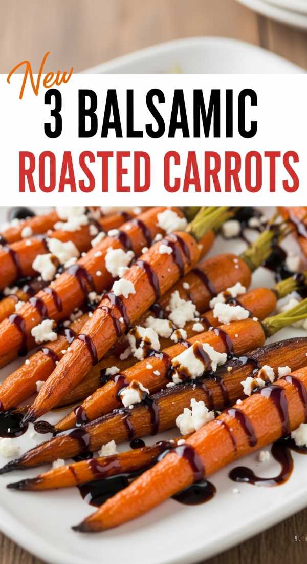 Prepare 3 Balsamic Roasted Carrots Side Dishes 6a030c6e1e959