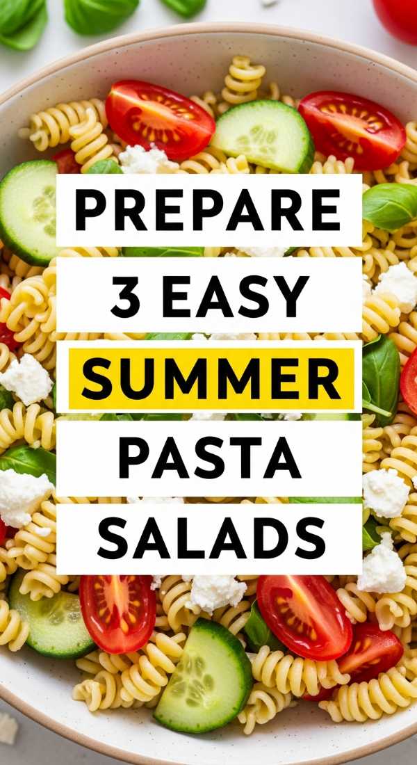 Prepare 3 Easy Summer Pasta Salads 6a109f11ebd35