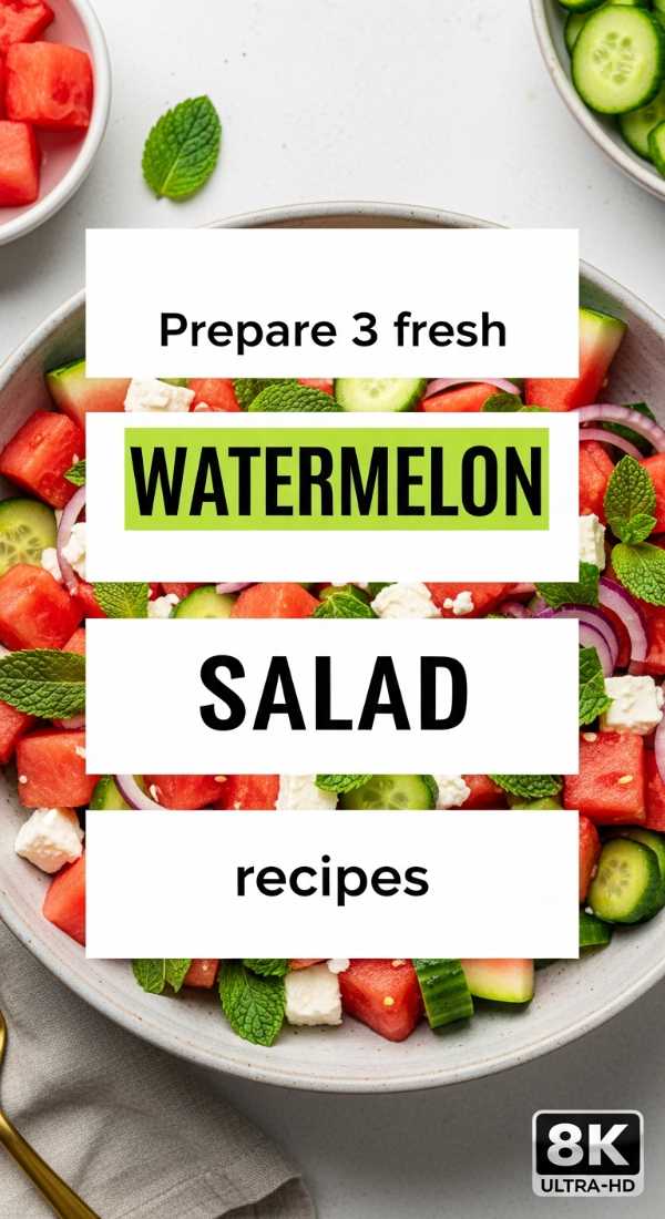 Prepare 3 Fresh Watermelon Salad Recipes 6a06cda6ed441