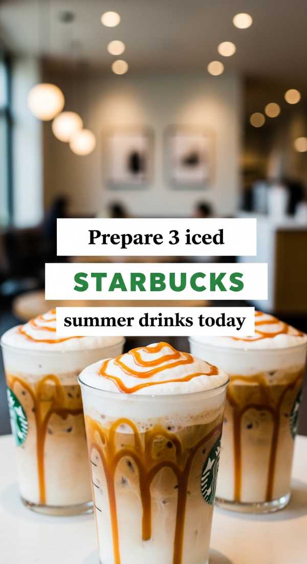 Prepare 3 Iced Starbucks Summer Drinks Today 6a14408898262