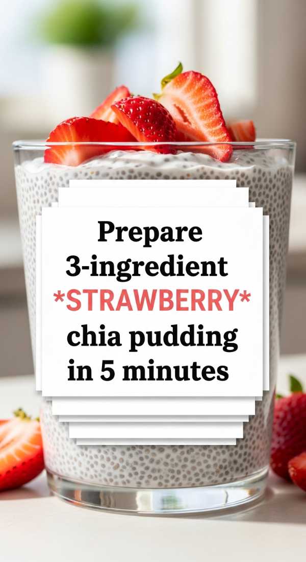 Prepare 3 Ingredient Strawberry Chia Pudding In 5 Minutes 69f6f4b4a39f7