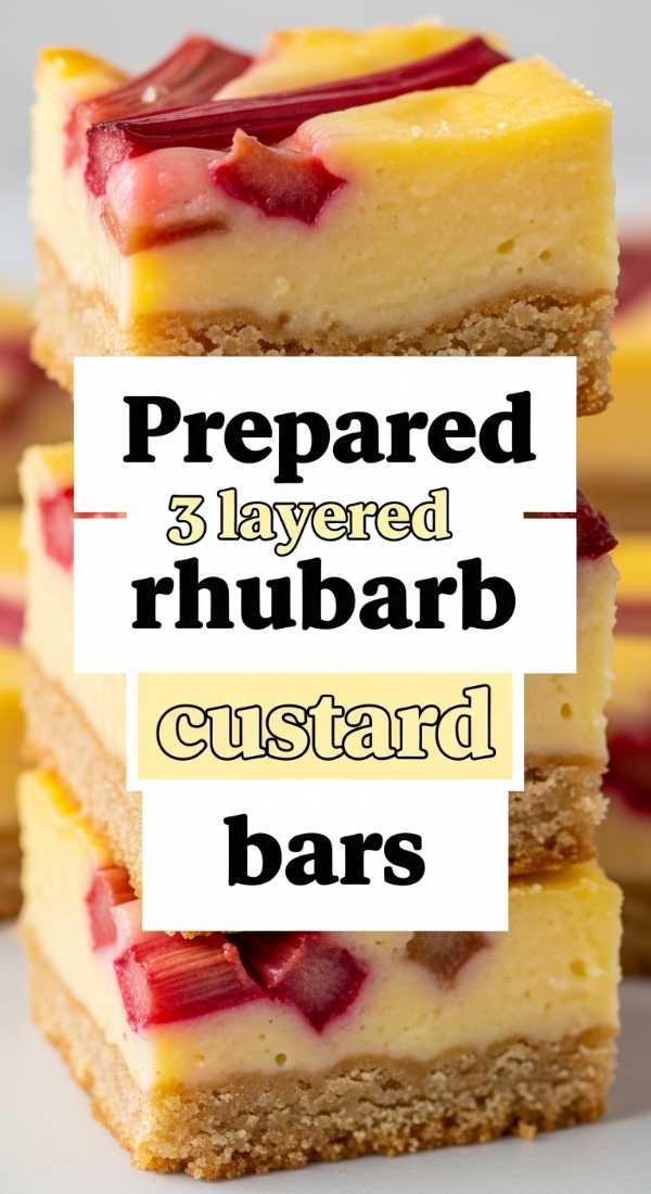 Prepare 3 Layered Rhubarb Custard Bars 69f5acd2a4ae1