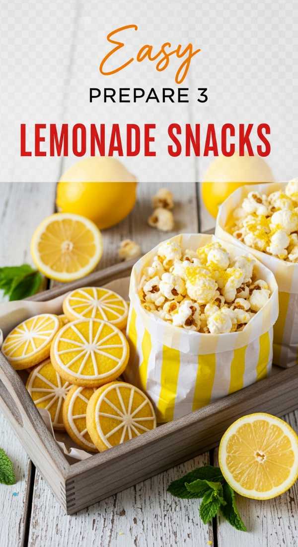 Prepare 3 Lemonade Party Snacks In 15 Minutes 69f478f782536