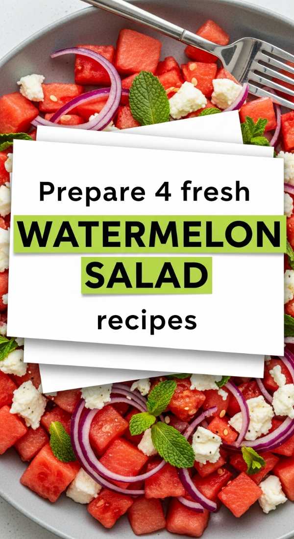 Prepare 4 Fresh Watermelon Salad Recipes 6a070240916a0