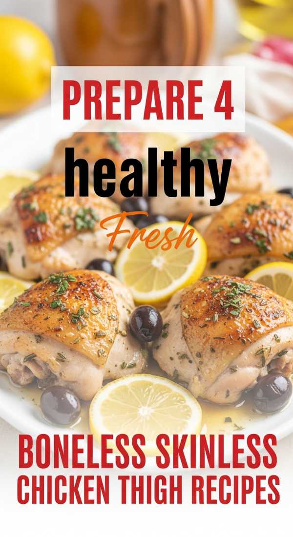 The Juiciest Chicken Ever: Mastering Thighs and Drumsticks Prepare 4 Healthy Boneless Skinless Chicken Thigh Recipes In Minutes 6a149651de772