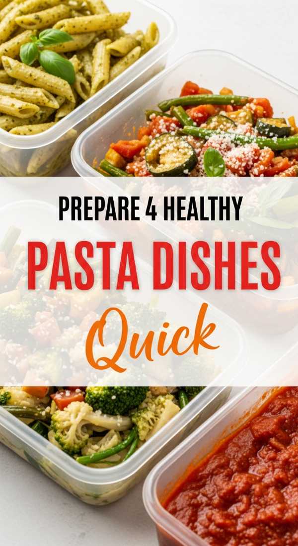 Prepare 4 Healthy Pasta Dishes For Your Week 6a044b0a477d3