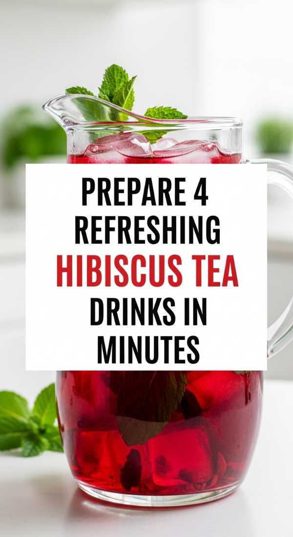 Prepare 4 Refreshing Hibiscus Tea Drinks In Minutes 6a142eace6a47