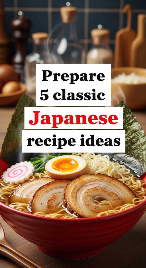 Prepare 5 Classic Japanese Recipe Ideas 69f6fe0da30b0