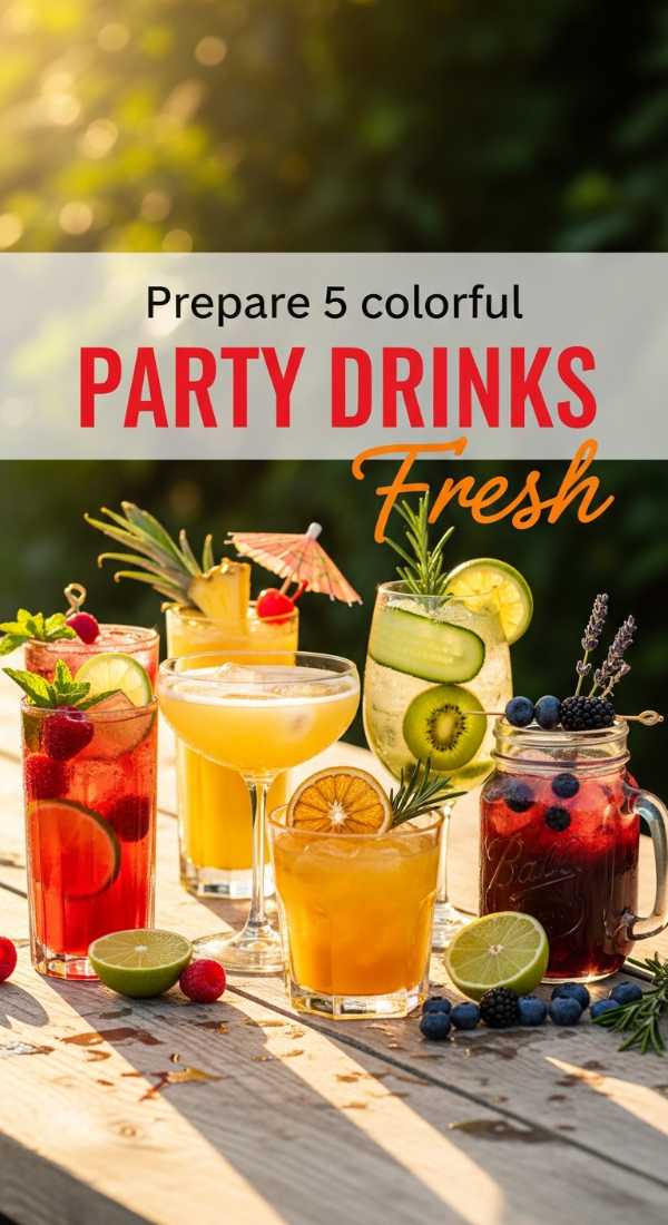 Prepare 5 Colorful Party Drinks Quickly 6a057796d9bf5