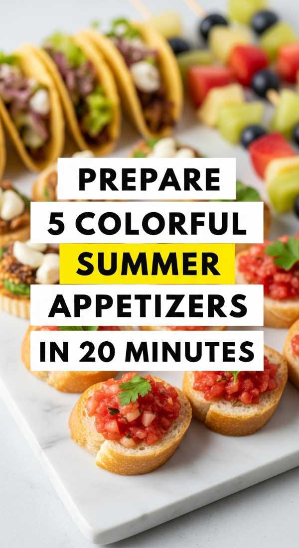 Prepare 5 Colorful Summer Appetizers In 20 Minutes 6a021b2981b9b