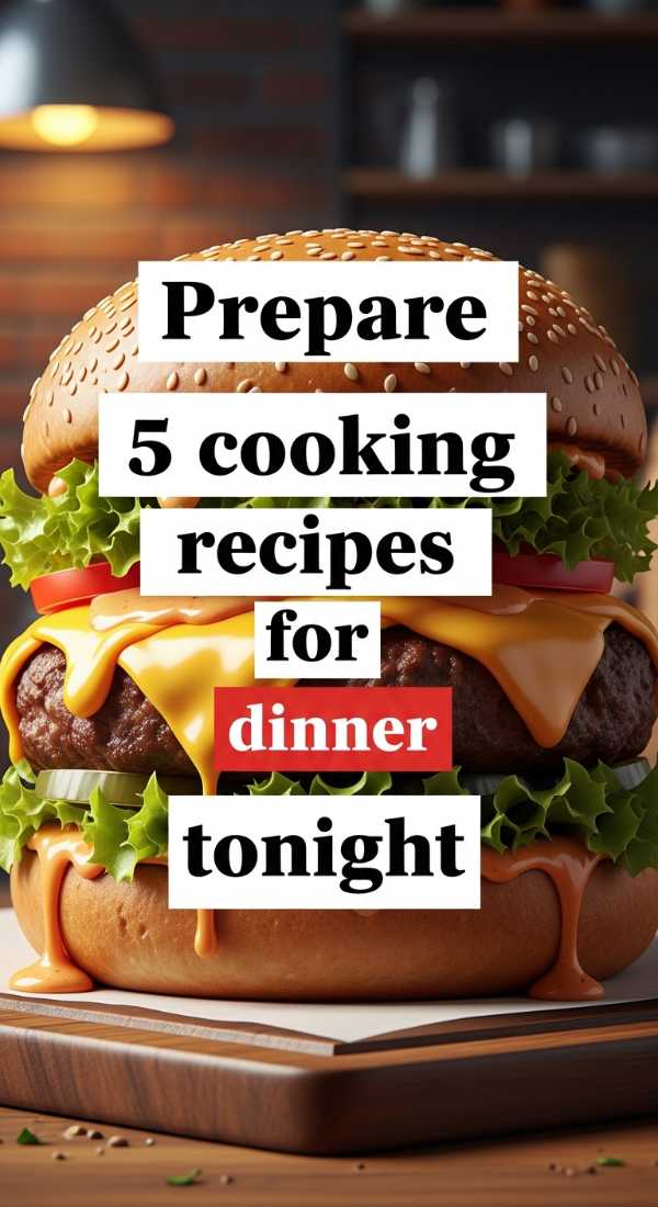 Prepare 5 Cooking Recipes For Dinner Tonight 6a0416796bcd3