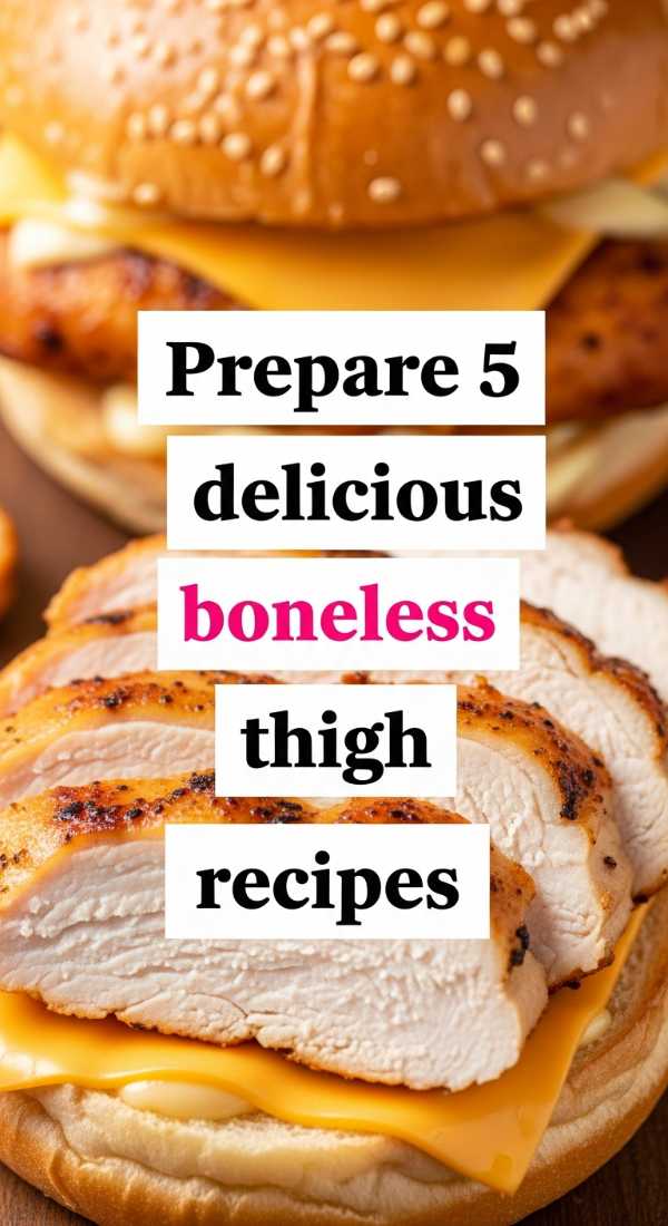 The Dark Meat Diary: 20+ Irresistible Chicken Thigh & Leg Recipes Prepare 5 Delicious Boneless Chicken Thigh Recipes 6a04150e3ff02