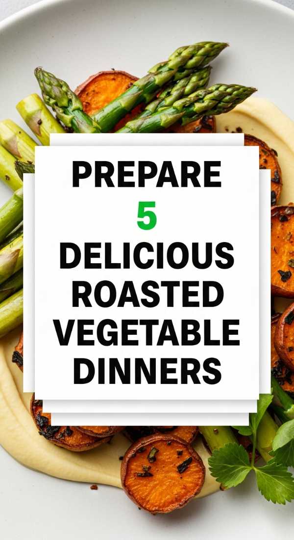 From Soggy to Superb: The Roasted Vegetable Masterclass You Need Prepare 5 Delicious Roasted Vegetable Dinners 6a109f044a9ab