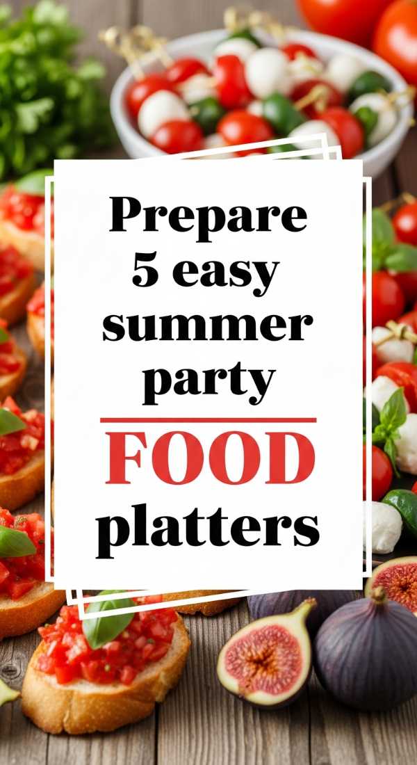 Prepare 5 Easy Summer Party Food Platters 69f72776cd7a8