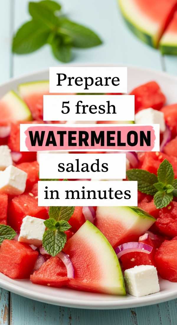 Prepare 5 Fresh Watermelon Salads In Minutes 6a001832d5f7b