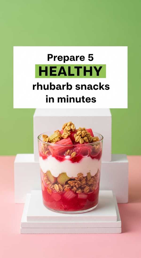 Prepare 5 Healthy Rhubarb Snacks In Minutes 69f4475a8b45b