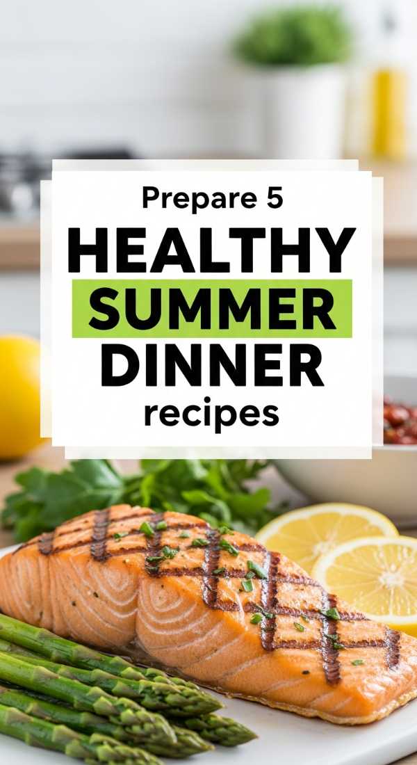 Sizzle & Chill: The Ultimate Summer Recipe Handbook Prepare 5 Healthy Summer Dinner Recipes 6a1095406dd8c