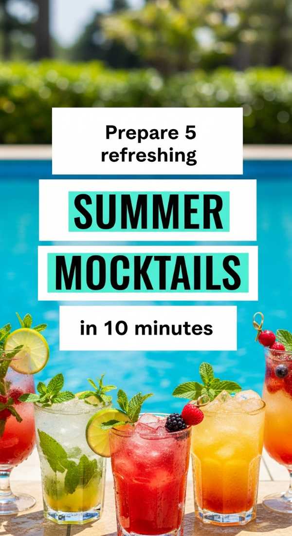 Prepare 5 Refreshing Summer Mocktails In 10 Minutes 6a06cdca797e4