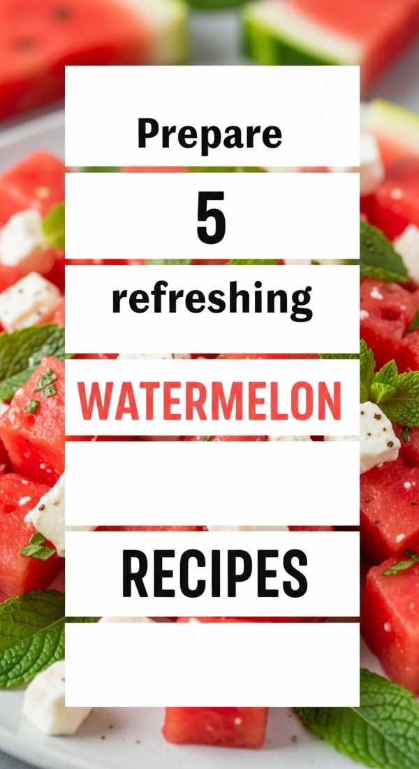 Prepare 5 Refreshing Watermelon Recipes 6a06ee3bca3f8