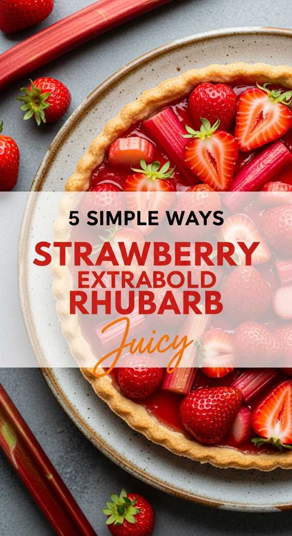 Prepare 5 Strawberry Rhubarb Recipes In Minutes 6a149c63b43bf