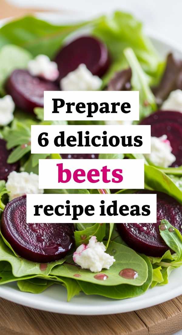 Prepare 6 Delicious Beets Recipe Ideas 69f6fe0e19dd1