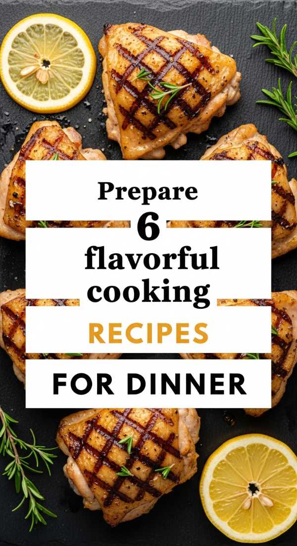 Prepare 6 Flavorful Cooking Recipes For Dinner 6a10d062cd8e7