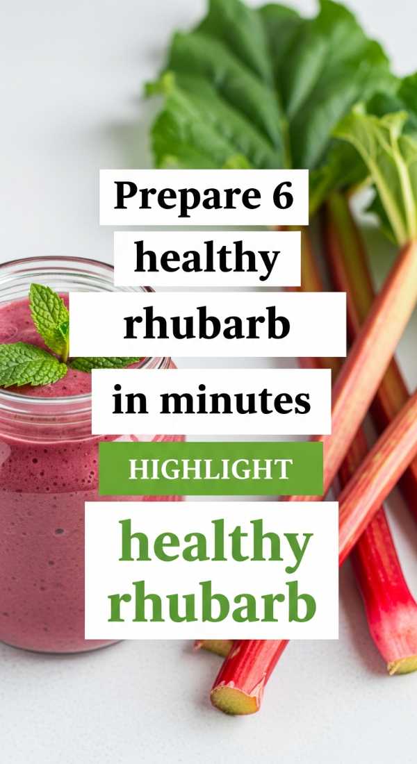 Prepare 6 Healthy Rhubarb Recipes In Minutes 69fd8a8a8cbe6