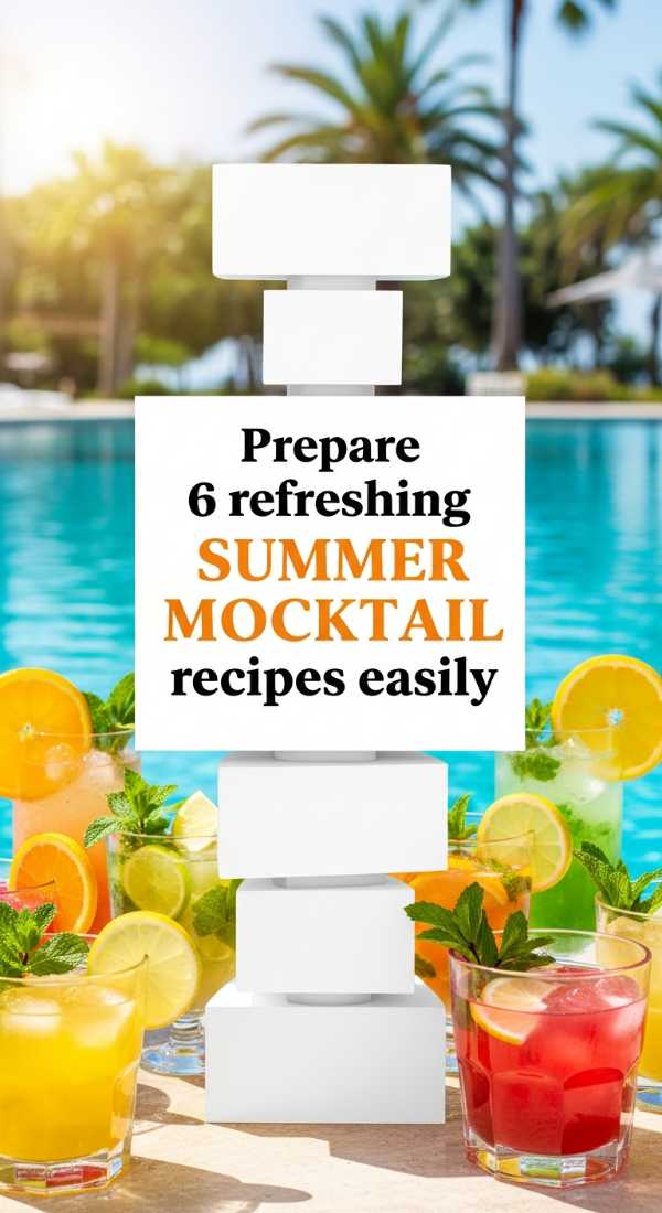 Prepare 6 Refreshing Summer Mocktail Recipes Easily 6a06cdc64efda