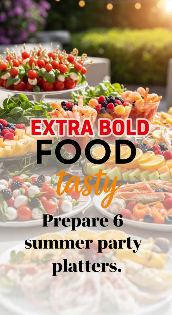 Prepare 6 Refreshing Summer Party Food Platters 69f86e0d1b5be