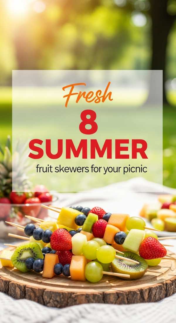 Prepare 8 Fresh Fruit Skewers For Your Summer Picnic 69f478f0914db
