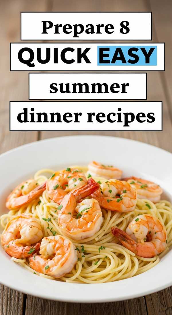Zest and Sizzle: A Blogger's Guide to the Summer Flavor Extravaganza Prepare 8 Quick Easy Summer Dinner Recipes 6a10d08307634