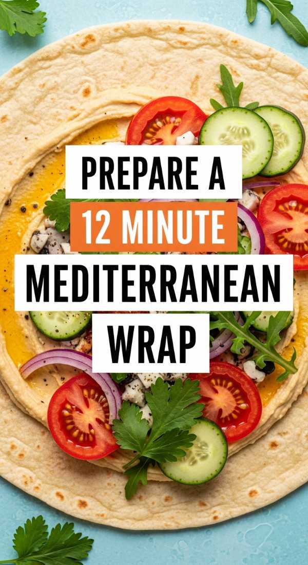 No-Sweat Cooking: Nutritious Summer Dinners in a Flash Prepare A 12 Minute Mediterranean Wrap 6a142ea22107c