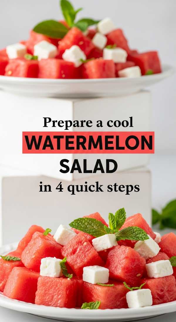 Prepare A Cool Watermelon Salad In 4 Quick Steps 6a06cddf5e6f7