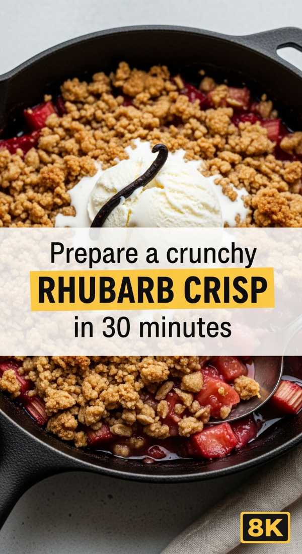 Prepare A Crunchy Rhubarb Crisp In 30 Minutes 6a0170a454f8f