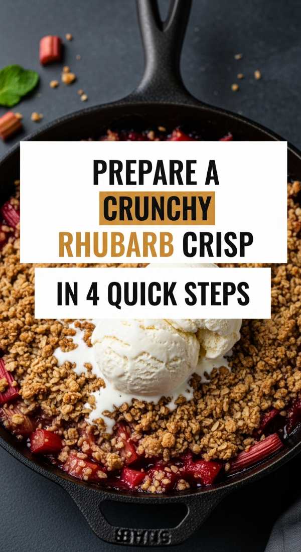 Prepare A Crunchy Rhubarb Crisp In 4 Quick Steps 69fd8ca4505f3