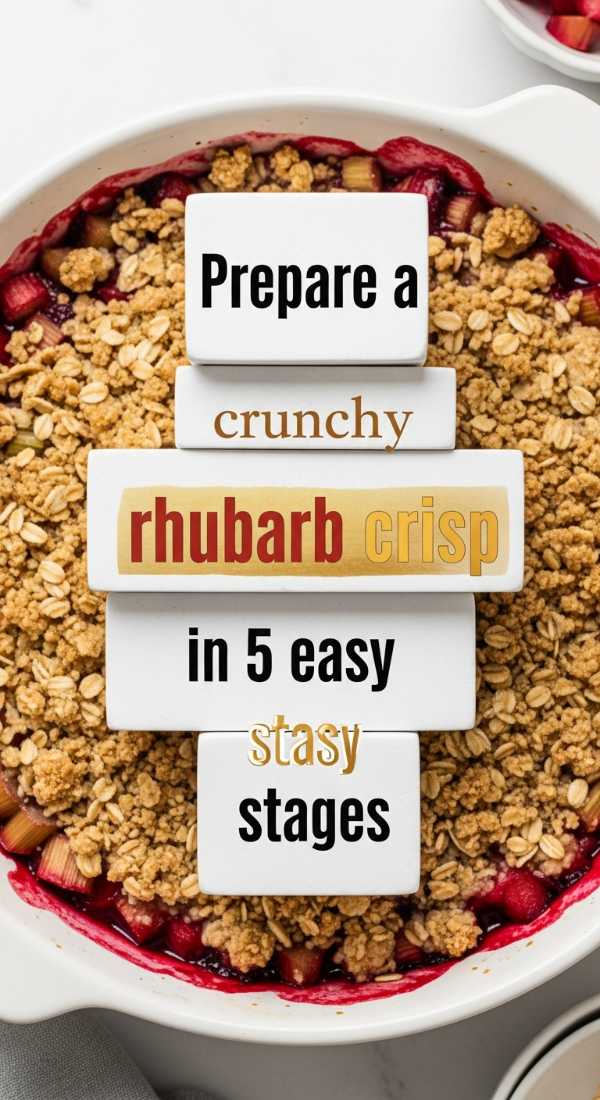 Prepare A Crunchy Rhubarb Crisp In 5 Easy Stages 69fd8aa1ba417