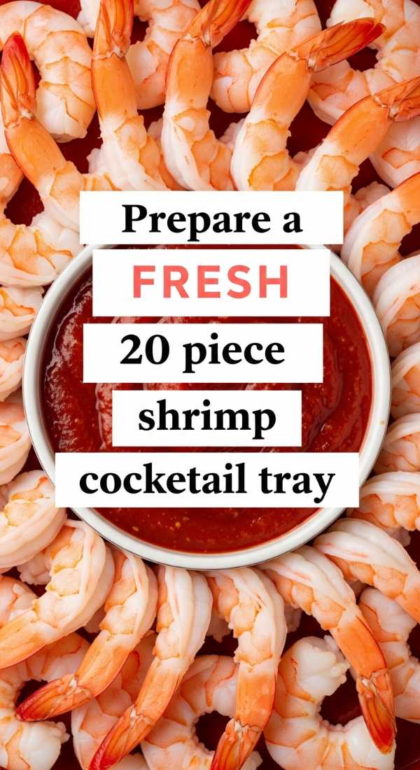 Prepare A Fresh 20 Piece Shrimp Cocktail Tray 6a14424bc1ac8
