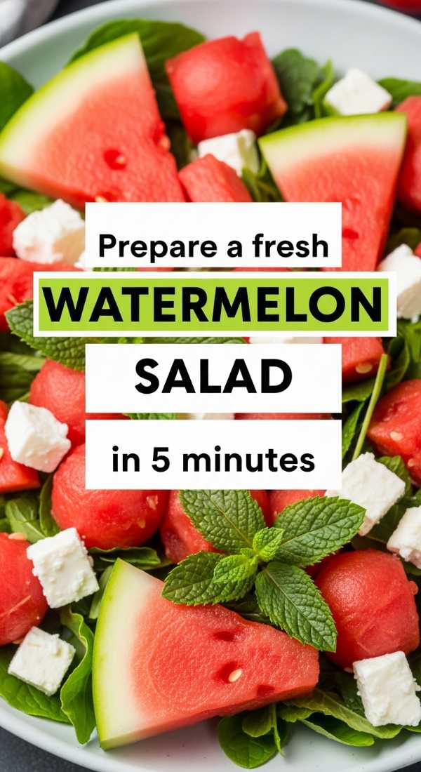 Prepare A Fresh Watermelon Salad In 5 Minutes 6a109f39d8316