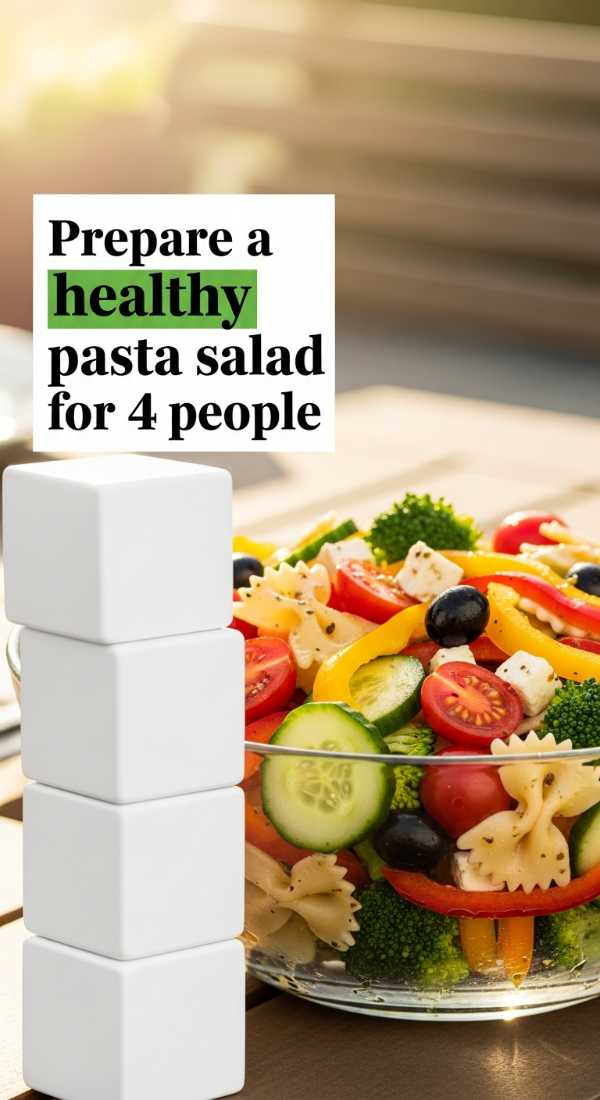 Zesty, Fresh, and Bold: The Definitive Guide to Thai Pasta Salads Prepare A Healthy Pasta Salad For 4 People 6a10a0bdef4fb