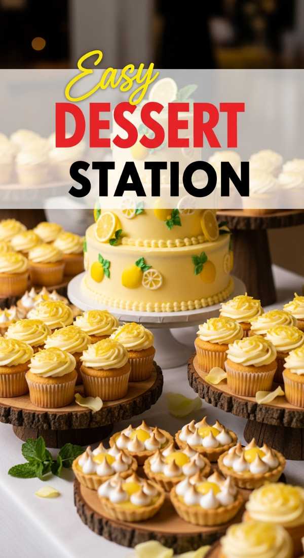 Zest for Life: The Ultimate Inspiration for a Bright Lemon Celebration Prepare A Lemon Dessert Station In 10 Minutes 6a0031c14d513