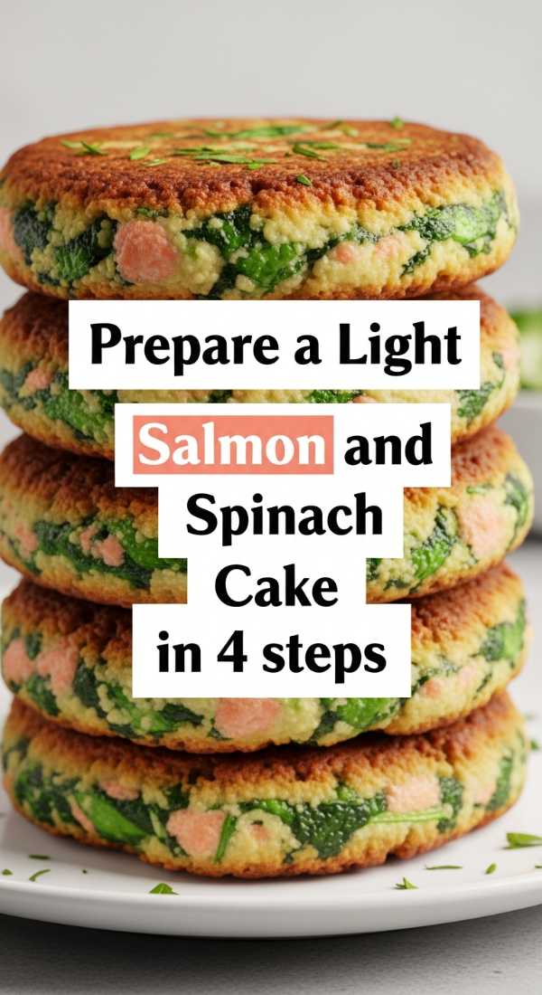 Prepare A Light Salmon And Spinach Cake In 4 Steps 6a142945cbb72