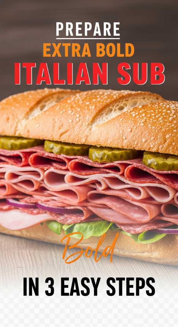 Prepare A Loaded Italian Sub In 3 Easy Steps 6a044ae158016