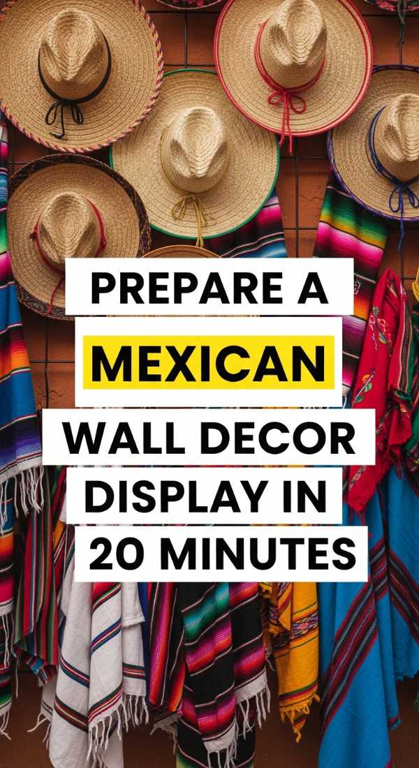 Prepare A Mexican Wall Decor Display In 20 Minutes 69f621c9865f0
