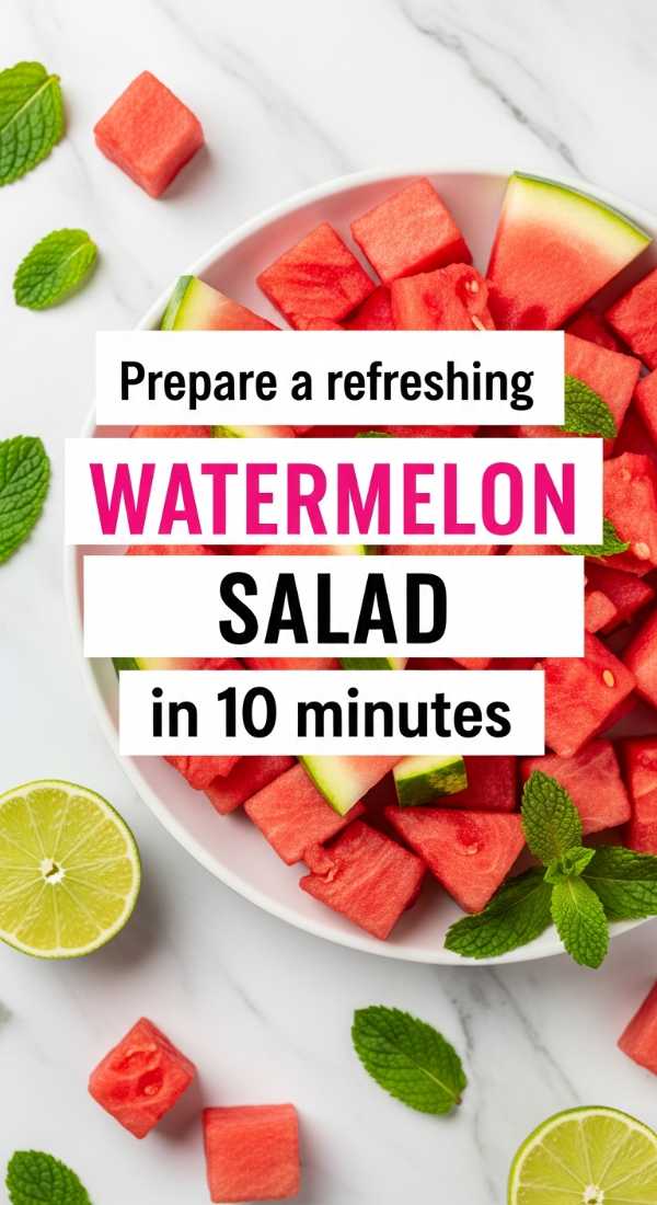 Prepare A Refreshing Watermelon Salad In 10 Minutes 6a06c5443674d