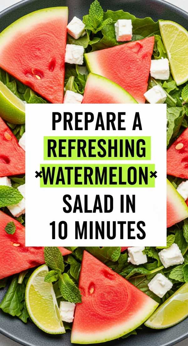 Prepare A Refreshing Watermelon Salad In 10 Minutes 6a06c91007a02