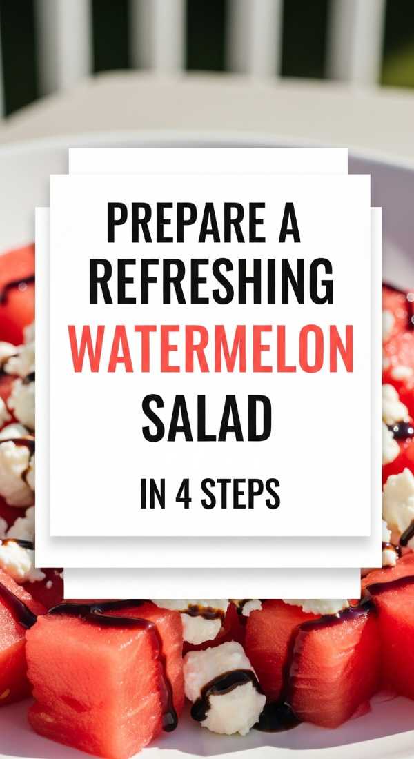 Prepare A Refreshing Watermelon Salad In 4 Steps 6a06c92ac14ac