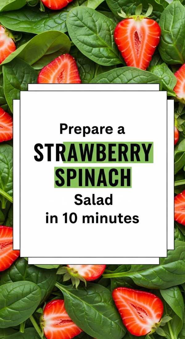 Prepare A Strawberry Spinach Salad In 10 Minutes 69fd8aa3d013f