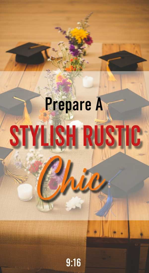 Prepare A Stylish Rustic Graduation In 10 Steps 6a0d98cd2bcf1
