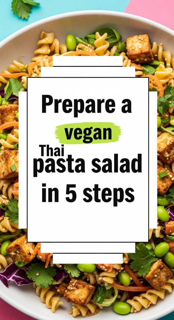 Prepare A Vegan Thai Pasta Salad In 5 Steps 6a1098a89a8a0