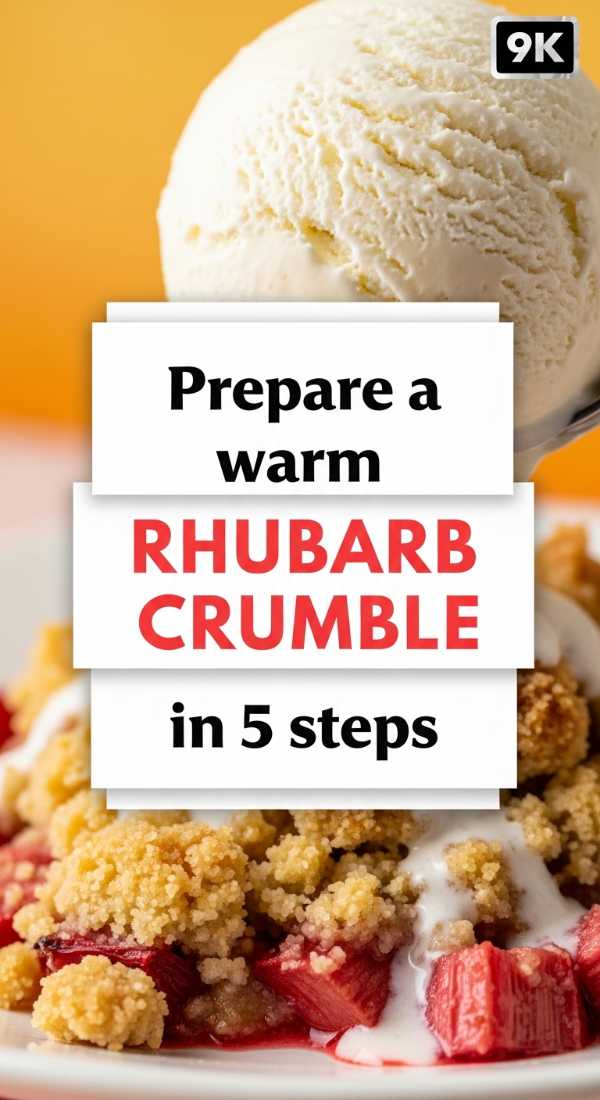 The Sweet & Tangy Duo: Ultimate Strawberry Rhubarb Dessert Masterclass Prepare A Warm Rhubarb Crumble In 5 Simple Steps 69fd8ca285830